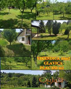 Prodajem vikendicu u Sremskoj Kamenici potes Staro Selo (Glavica) 44m2
